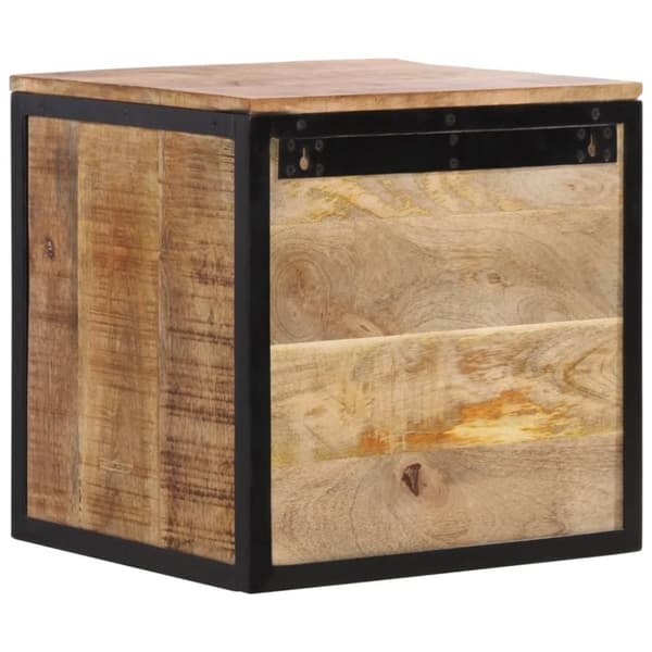 vidaXL Nattbord 40x35x40 cm heltre mango
