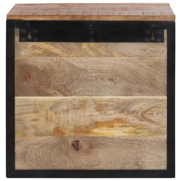 vidaXL Nattbord 40x35x40 cm heltre mango
