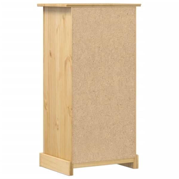 vidaXL Nattbord Corona 53x39x103 cm heltre furu