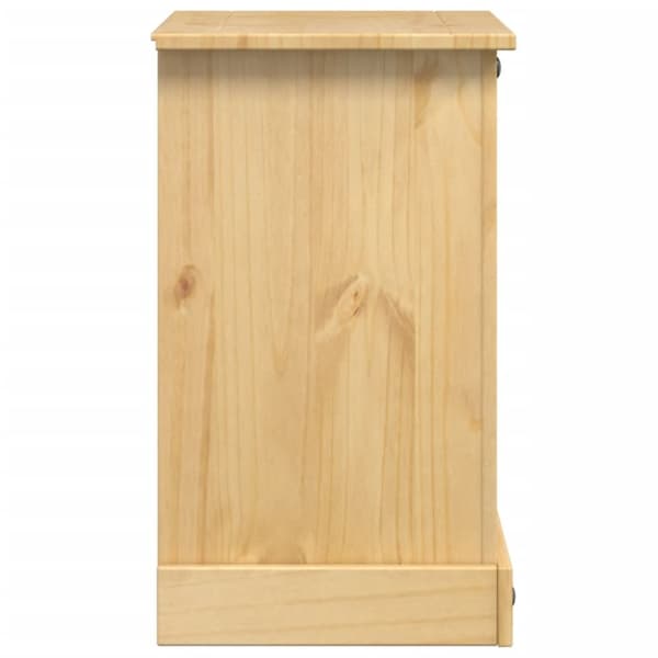 vidaXL Yöpöytä Corona 53x39x66 cm täysi mänty