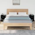 Miniatyrbillede 4 af 11: vidaXL sengeborde 2 stk. 39x39x47,5 cm konstrueret træ sort -  Natborde
