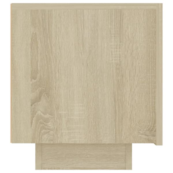 vidaXL sengeskab 100x35x40 cm konstrueret træ sonoma-eg - Natborde