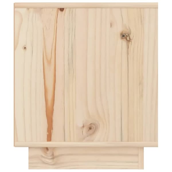 vidaXL sengeborde 2 stk. 40x34x40 cm massivt fyrretræ -  Natborde