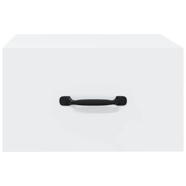 vidaXL væghængte sengeborde 2 stk. 35x35x20 cm hvid - Natborde