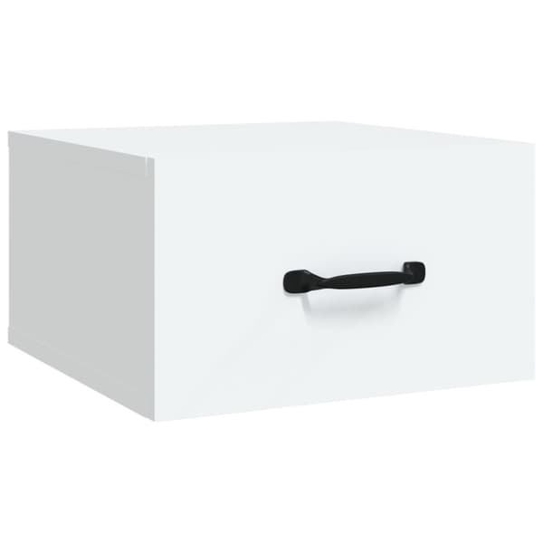 vidaXL væghængte sengeborde 2 stk. 35x35x20 cm hvid - Natborde