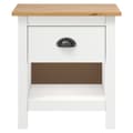 Miniatyrbillede 4 af 9: vidaXL sengeborde Hill 2 stk. 46x35x49,5 cm massivt fyrretræ -  Natborde