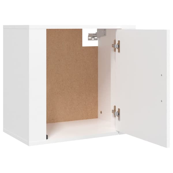 vidaXL Väggmonterade sängbord 2 st vit 50x30x47 cm -  Nattduksbord