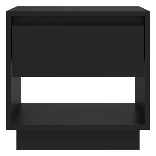 vidaXL sengebord 45x34x44 cm konstrueret træ sort - Natborde