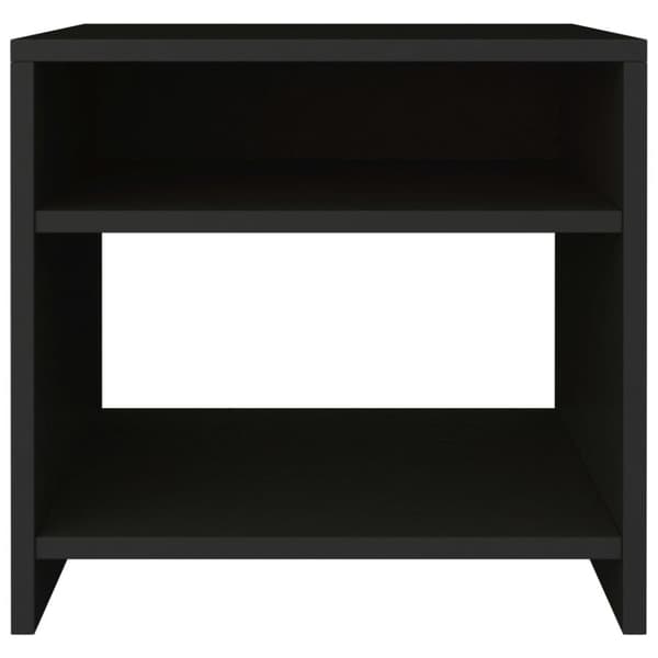 vidaXL Yöpöydät 2 kpl musta 40x30x40 cm tekninen puu - Yöpöydät