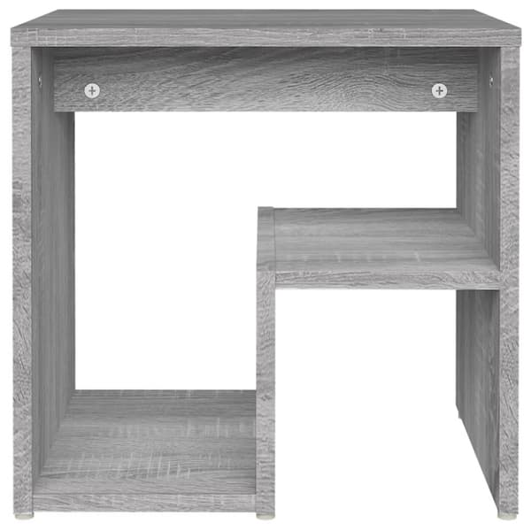 vidaXL Yöpöydät 2 kpl harmaa Sonoma 40x30x40 cm tekninen puu -  Yöpöydät