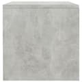 Pikkukuva 6 / 7: vidaXL Yöpöytä betoninharmaa 40x30x30 cm tekninen puu -  Yöpöydät