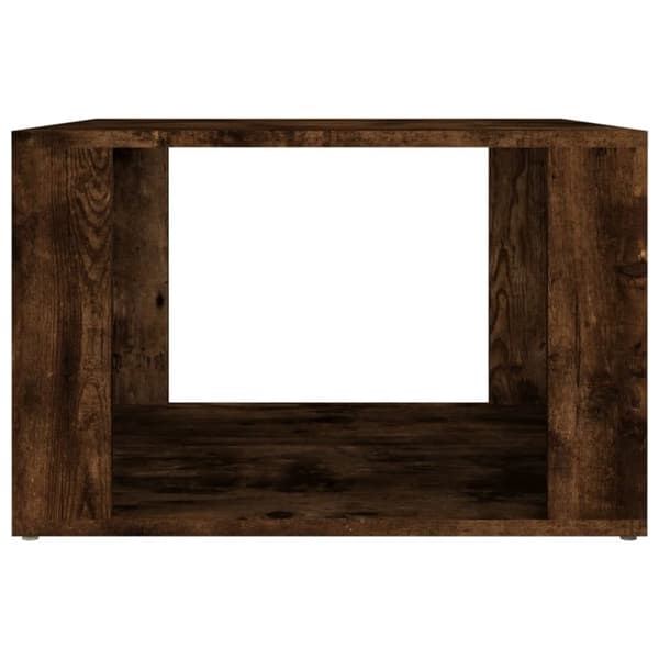 vidaXL sengebord 57x55x36 cm konstrueret træ røget egetræsfarve - Natborde