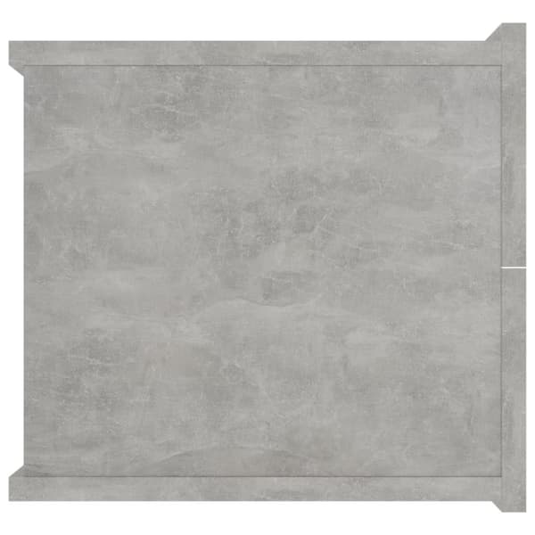 vidaXL Yöpöytä betoninharmaa 40x30x30 cm tekninen puu - Yöpöydät