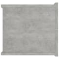 Pikkukuva 6 / 8: vidaXL Yöpöytä betoninharmaa 40x30x30 cm tekninen puu -  Yöpöydät