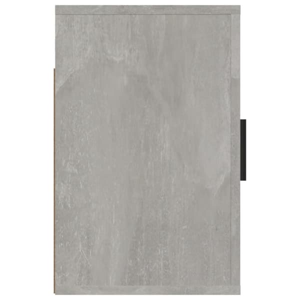 vidaXL Väggmonterat sängbord 2 st Betonggrå 50x30x47 cm - Nattduksbord