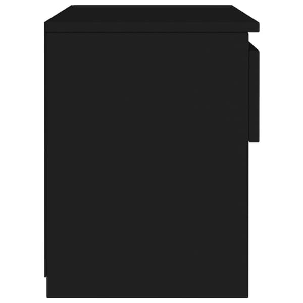vidaXL sengeborde 2 stk. 40x30x39 cm spånplade sort - Natborde