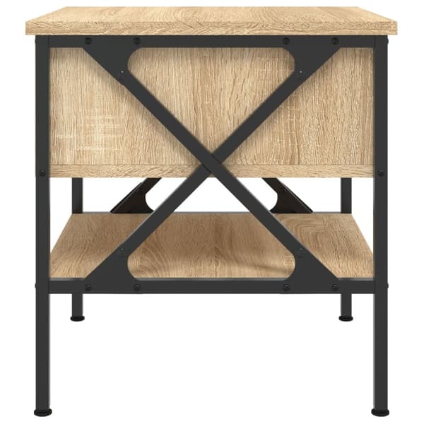 vidaXL Yöpöytä Sonoma-tammi 40x42x45 cm tekninen puu - Yöpöydät