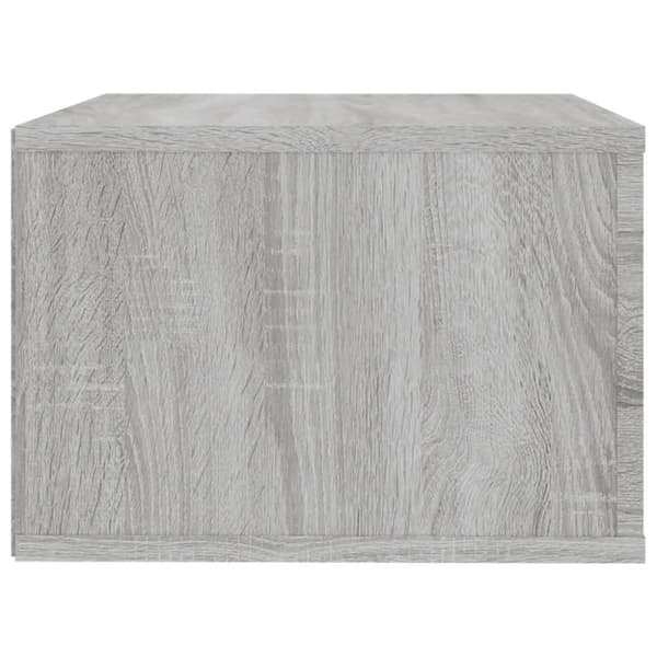 vidaXL væghængte sengeborde 2 stk. 50x36x25 cm grå sonoma-eg -  Natborde