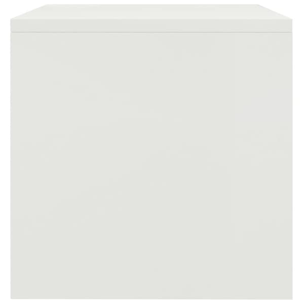 vidaXL sengeborde 2 stk. 40x30x30 cm konstrueret træ hvid - Natborde