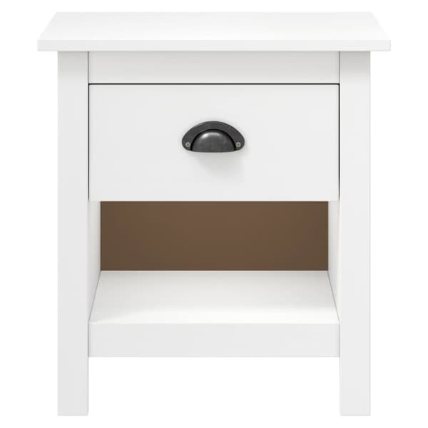 vidaXL sengebord Hill 2 stk. 46x35x49,5 cm massivt fyrretræ - Natborde