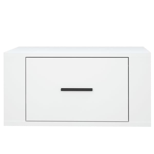 vidaXL væghængte sengeborde 2 stk. 50x36x25 cm hvid -  Natborde