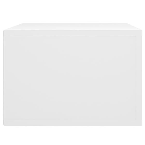 vidaXL væghængte sengeborde 2 stk. 50x36x25 cm hvid -  Natborde