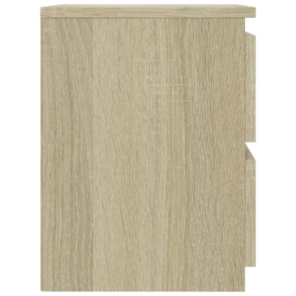 vidaXL sengebord 30x30x40 cm konstrueret træ sonoma-eg -  Natborde