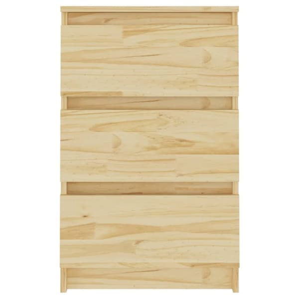 vidaXL sengeborde 2 stk. 40x29,5x64 cm massivt fyrretræ - Natborde