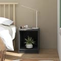 Pikkukuva 4 / 10: vidaXL Yöpöydät 2 kpl harmaa 35,5x33,5x41,5 cm täysi mänty -  Yöpöydät