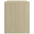 Miniatyrbillede 6 af 7: vidaXL sengebord 40x30x40 cm konstrueret træ Sonoma-eg -  Natborde