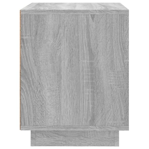 vidaXL sengeborde 2 stk. 44x35x45 cm konstrueret træ grå sonoma-eg - Natborde