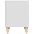 Miniatyrbillede 8 af 10: vidaXL sengeborde 2 stk. 40x35x50 cm hvid -  Natborde
