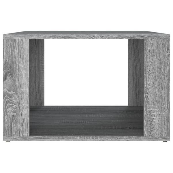 vidaXL Yöpöytä harmaa Sonoma 57x55x36 cm tekninen puu - Yöpöydät