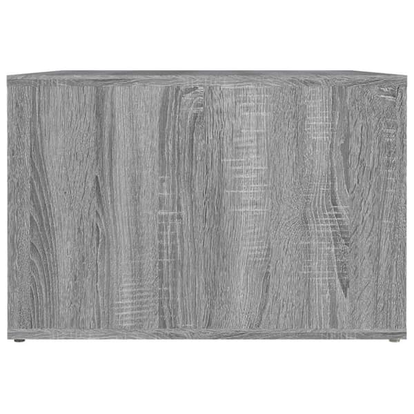 vidaXL Yöpöytä harmaa Sonoma 57x55x36 cm tekninen puu - Yöpöydät