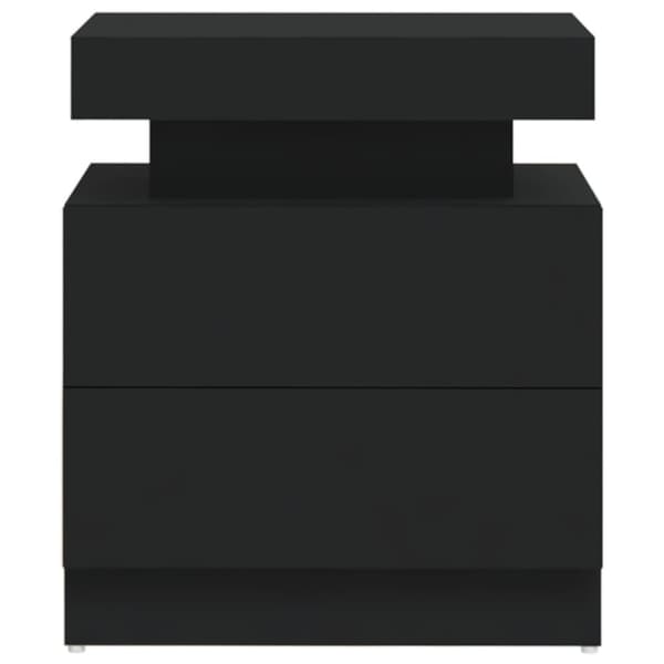 vidaXL sengeskab 45x35x52 cm spånplade sort - Natborde