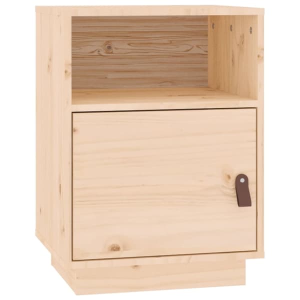 vidaXL Sängbord 2 st 40x34x55 cm massiv furu -  Nattduksbord