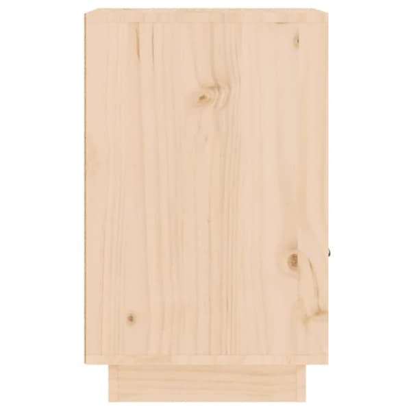 vidaXL Sängbord 2 st 40x34x55 cm massiv furu -  Nattduksbord