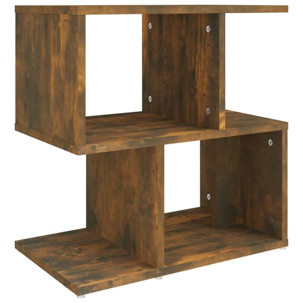 vidaXL sengebord 50x30x51,5 cm konstrueret træ røget egetræsfarve - Natborde