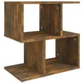Miniatyrbillede 3 af 9: vidaXL sengebord 50x30x51,5 cm konstrueret træ røget egetræsfarve -  Natborde