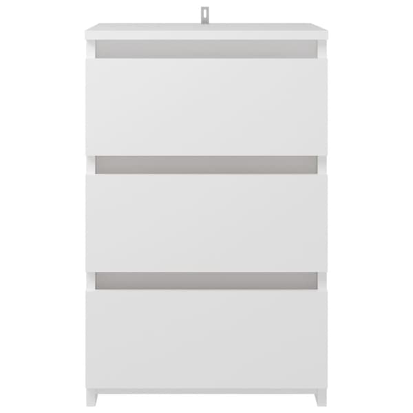 vidaXL Sängbord 2 st vit 40x35x62,5 cm konstruerat trä -  Nattduksbord