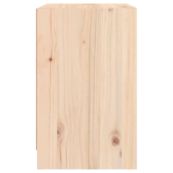 vidaXL sengeborde 2 stk. 40x31x50 cm massivt fyrretræ - Natborde