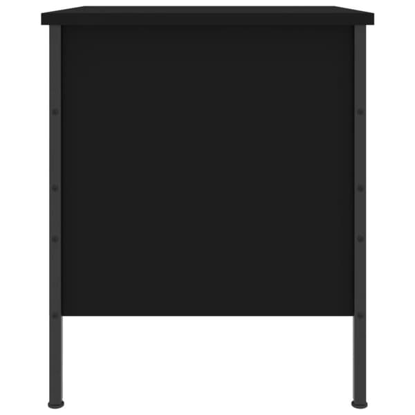 vidaXL sengebord 40x42x50 cm konstrueret træ sort - Natborde