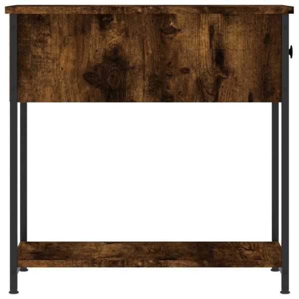 vidaXL Yöpöydät 2 kpl savutammi 30x60x60 cm tekninen puu -  Yöpöydät