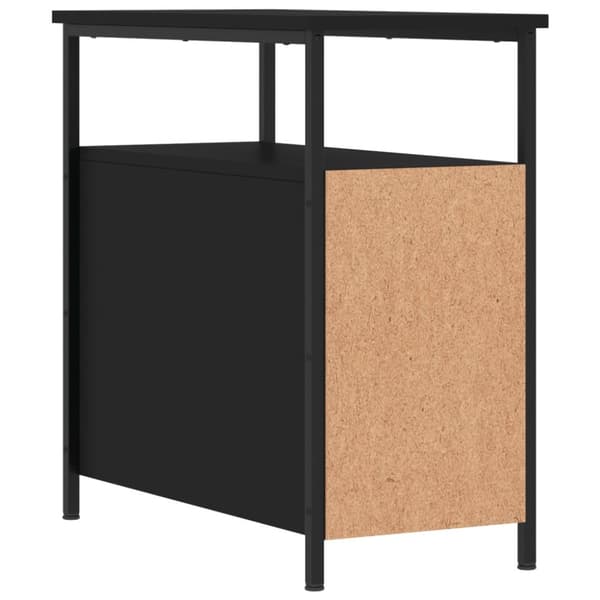 vidaXL sengebord 2 stk. 30x60x60 cm konstrueret træ sort - Natborde