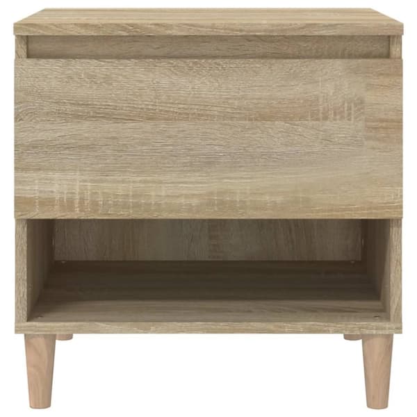 vidaXL Sängbord 2 st sonoma-ek 50x46x50 cm konstruerat trä -  Nattduksbord