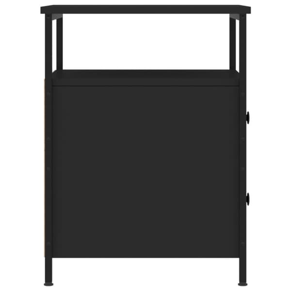 vidaXL sengebord 44x45x60 cm konstrueret træ sort -  Natborde