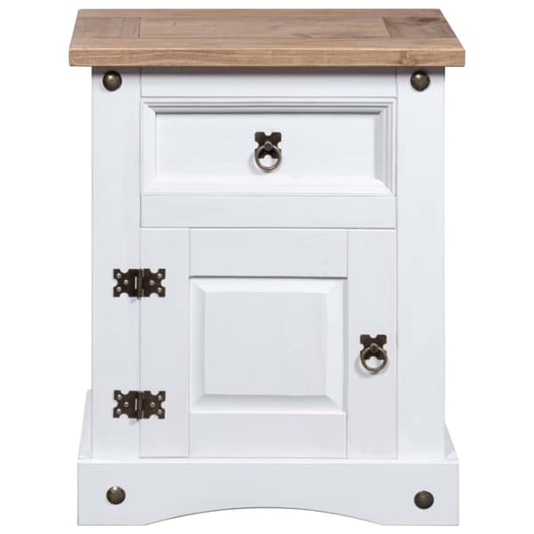 vidaXL sengebord Corona-serien 53x39x66 cm mexicansk fyrretræ - Natborde