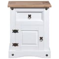 Miniatyrbillede 3 af 8: vidaXL sengebord Corona-serien 53x39x66 cm mexicansk fyrretræ -  Natborde