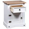 Miniatyrbillede 4 af 8: vidaXL sengebord Corona-serien 53x39x66 cm mexicansk fyrretræ -  Natborde