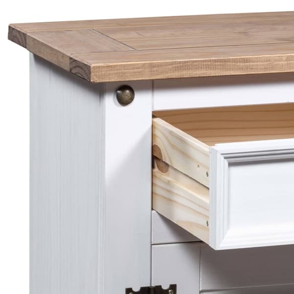 vidaXL sengebord Corona-serien 53x39x66 cm mexicansk fyrretræ - Natborde